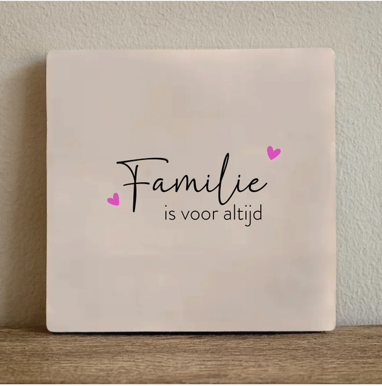Decoratie tegeltje