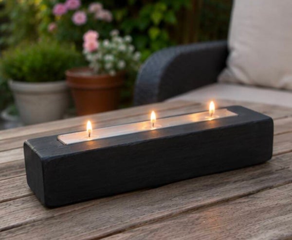 Luxury Concrete Candle Holder centrepiece