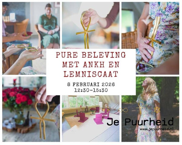 Je pure verbinding met ☥ Ankh en Lemniscaat ∞ op 8 februari 2026