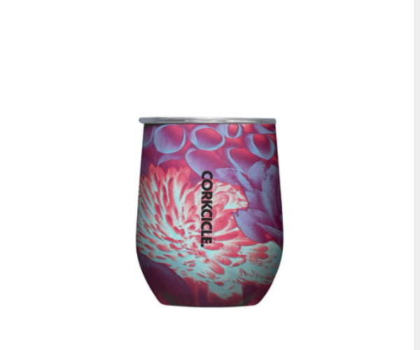 Stemless Cup dopamine floral