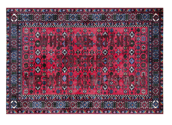 Burnt Carpet "Always Win" 180x120