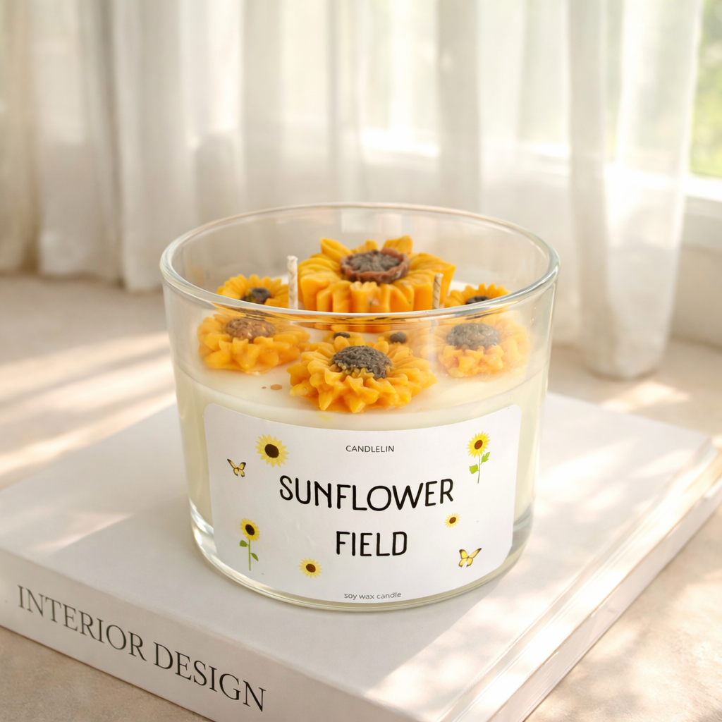 Sunflower Field Geurkaars