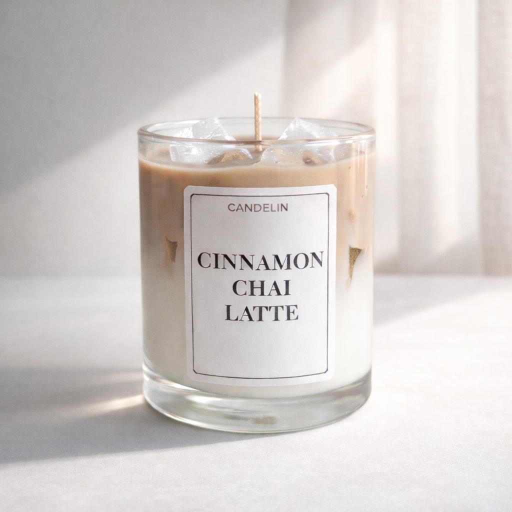 Cinnamon Chai Latte Geurkaars