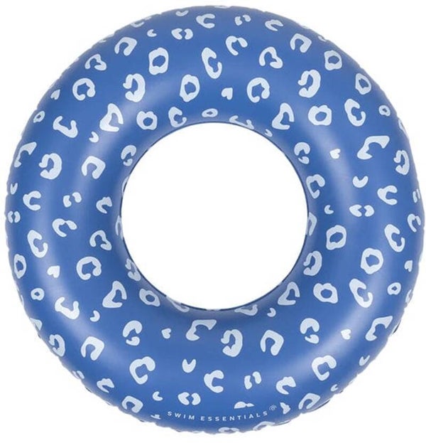 Zwemband blauwe panterprint Ø 90 cm