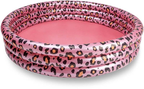 Kinderzwembad Rose/Gold luipaardprint Ø 150 cm