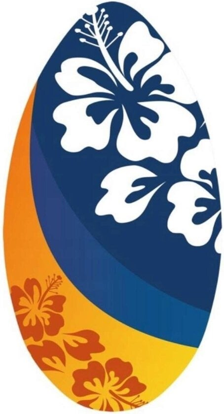 SportX Skimboard 94cm Flower Orange/Blue