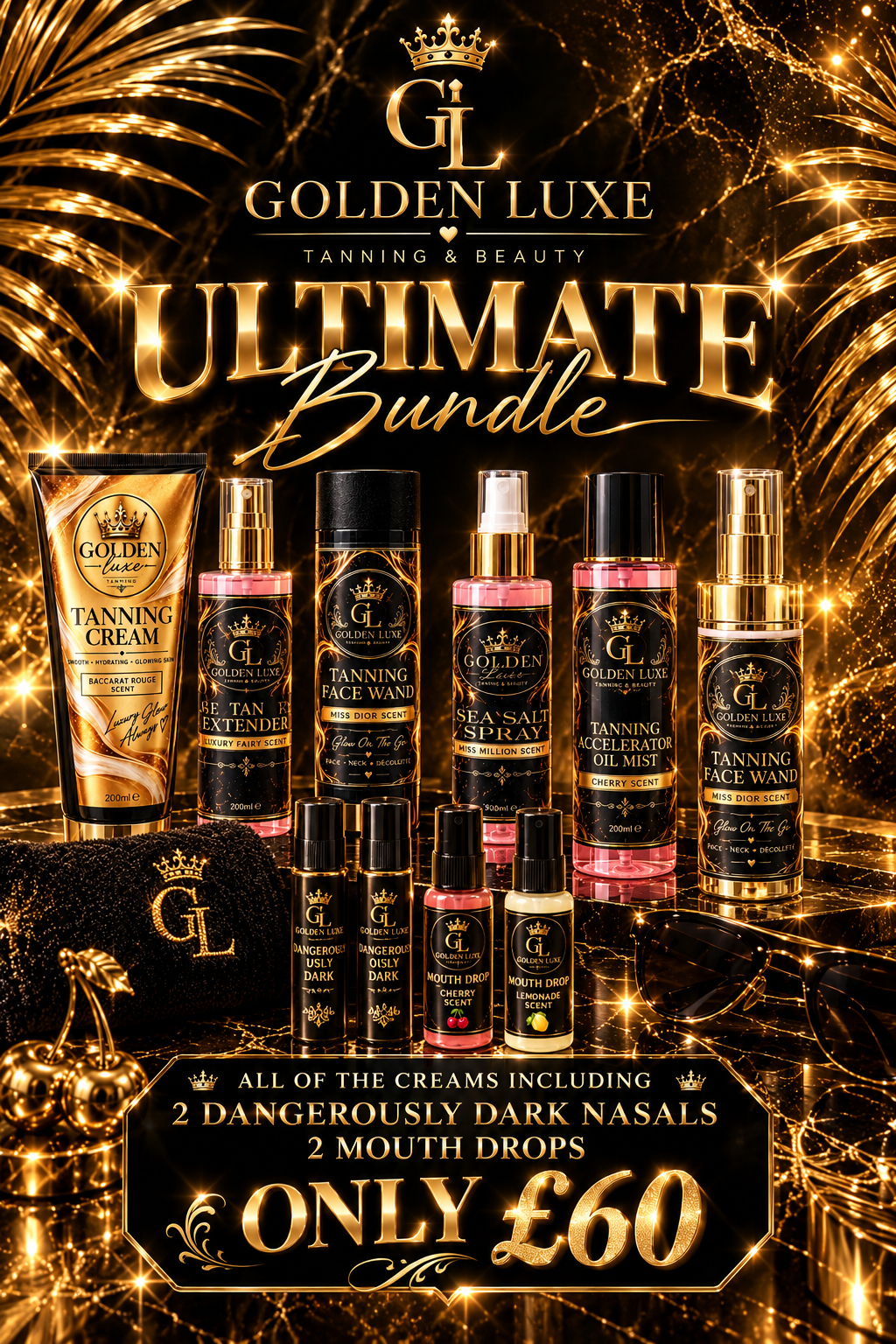 Ultimate Bundle - One of every cream & 2 dangerously dark nasals & 2 mouth drops