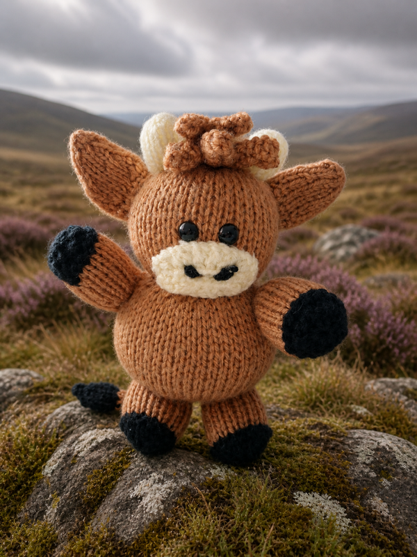 HIGHLAND COW INSPIRED