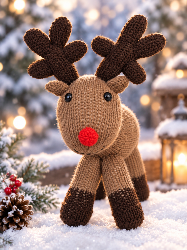 RUDOLPH THE RED NOSE REINDEER INSPIRED
