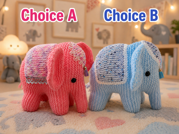 ELEPHANT INSPIRED (decorated)