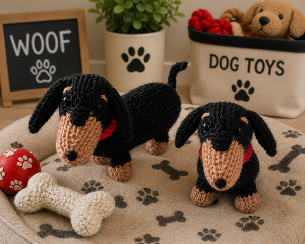 TINY DACHSHUND INSPIRED