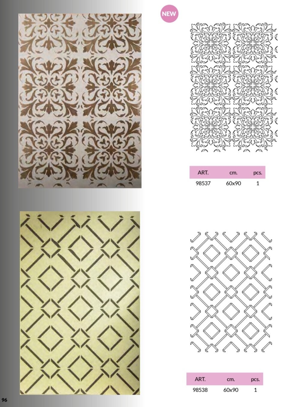 Pack stencil