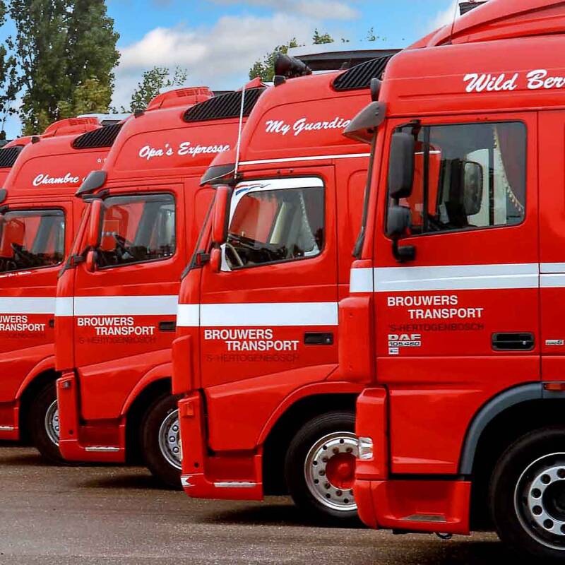 Vracht auto's Brouwers transport