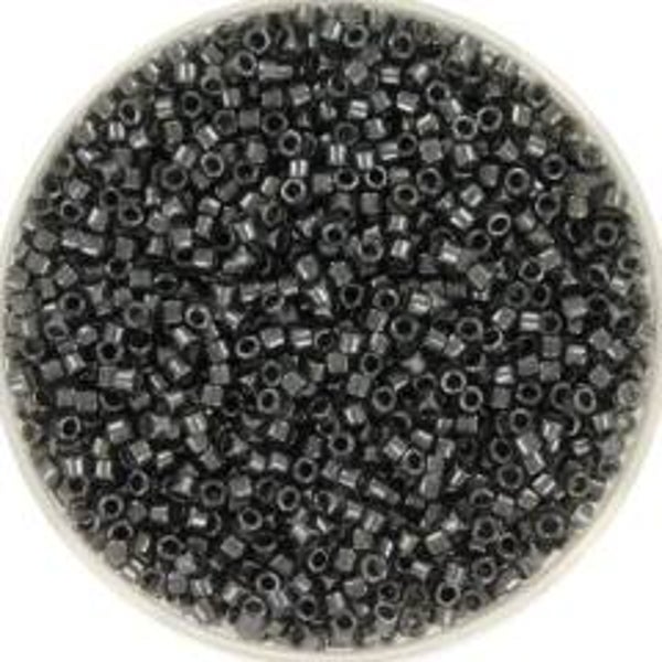 Miyuki Delica Beads 11/0 | DB-2394 Fancy Lined Steel | 5gr