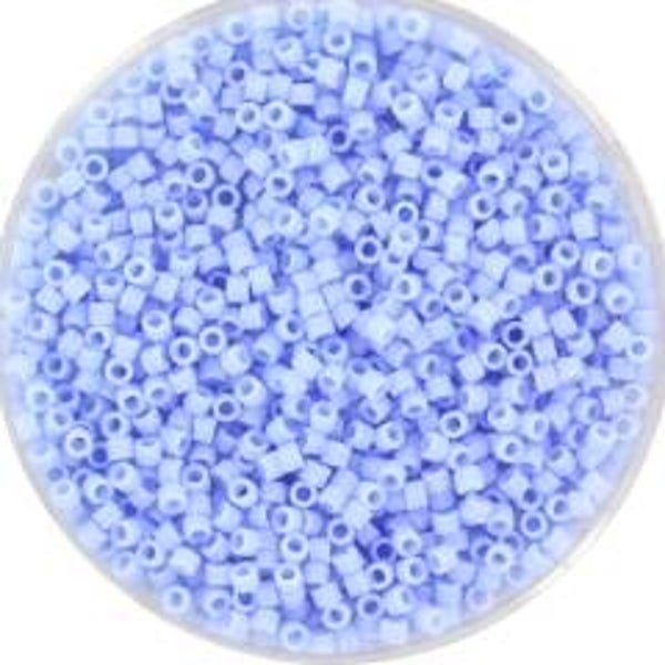Miyuki Delica Beads 11/0 | DB-1587 Opaque Matte Agate Blue  | 5gr