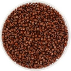 Miyuki Delica Beads 11/0 | DB-2142 Duracoat Opaque Dyed Cognac  | 5gr
