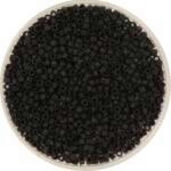 Miyuki Delica Beads 11/0 | DB-310 Mat Opaque Black | 5gr