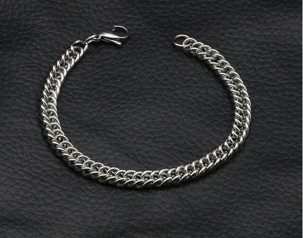 zilveren cuban schakelarmband