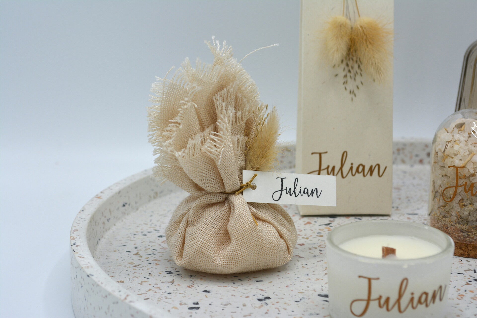 Linnen doekjes (verschillende kleuren)