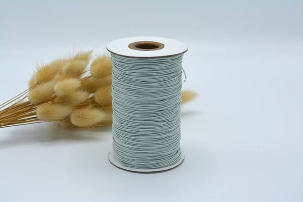 Elastisch touw (per m) - POWDER BLUE