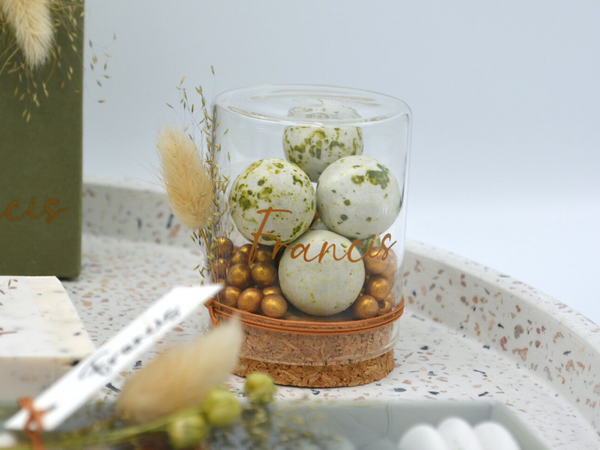 Cilinderpotje met kurk