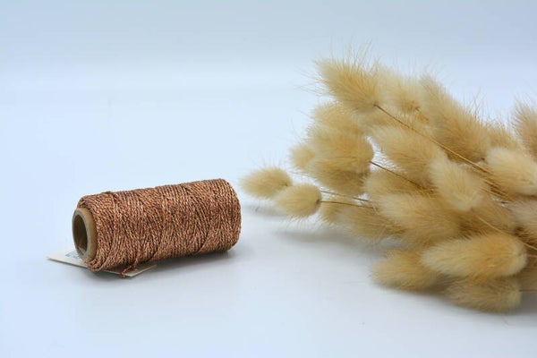 Koperkleurig touw (per m)
