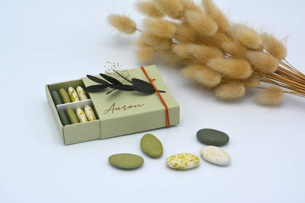 Vierkant schuifdoosje (gekleurd)