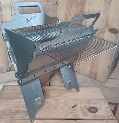 BBQ X Flam' BIVOUAC 1 avec grille fil