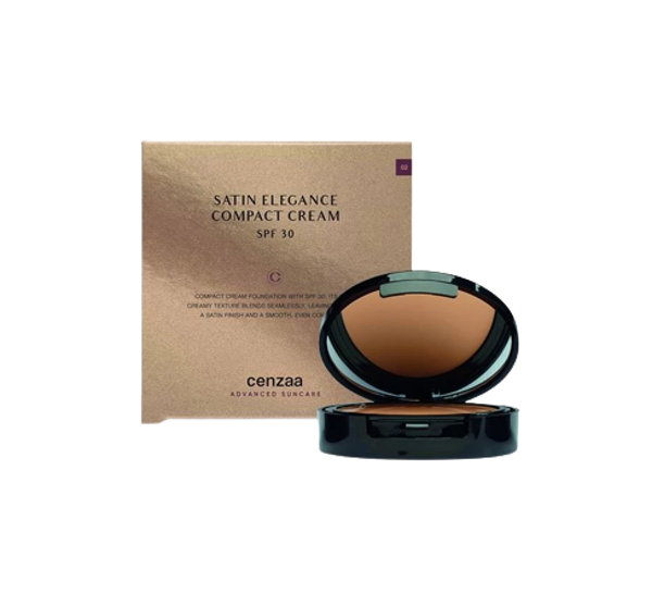 Cenzaa make-up - Satin Elegance Compact Cream