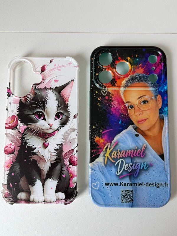 coque téléphone impression UV DTF
