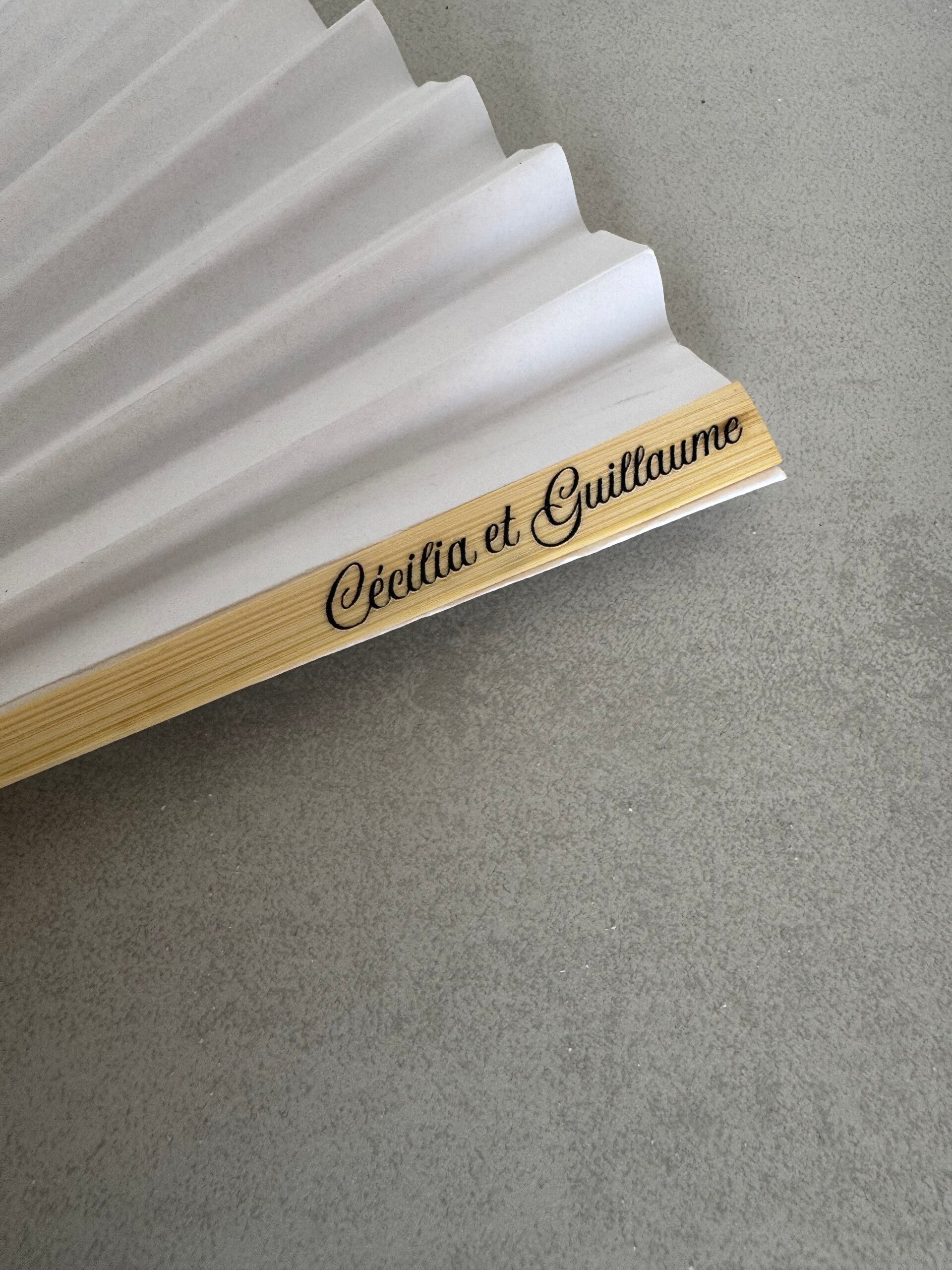 Eventail personnalisé