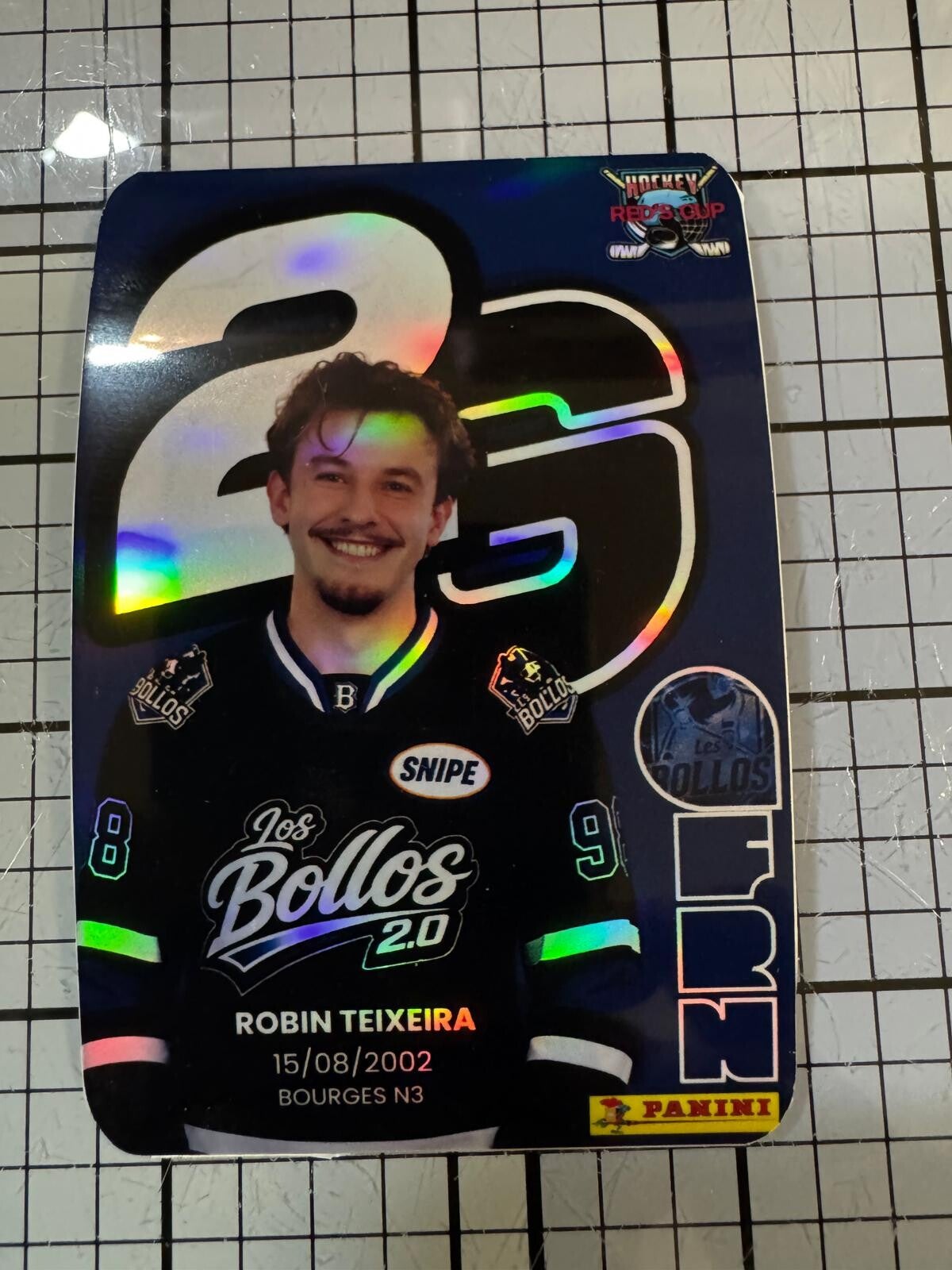 Stickers Panini Holographique