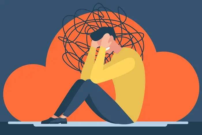 Intentando superar un trauma emocional psicológico