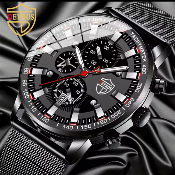 Deyros Luxury Men’s business watch