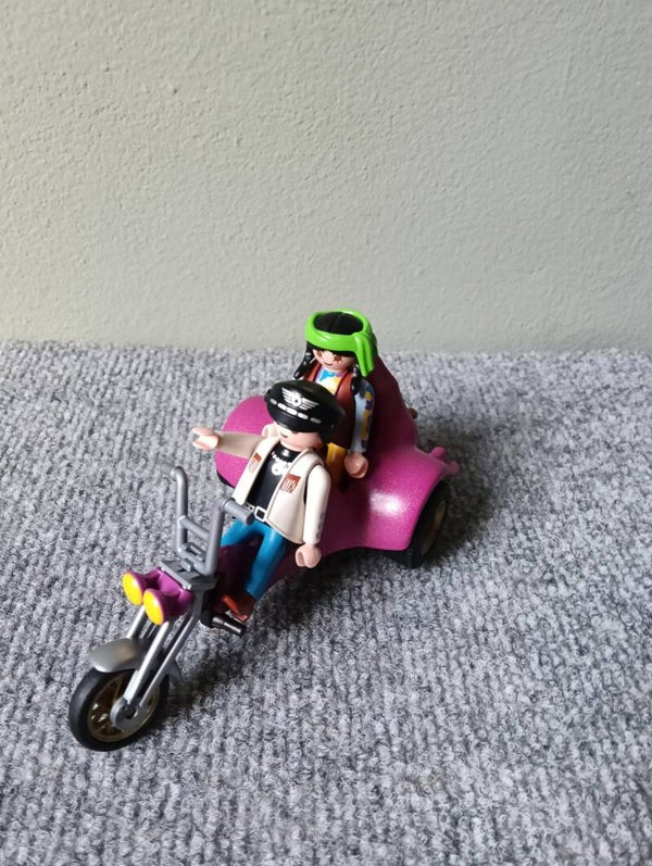 Playmobil motor- driewieler