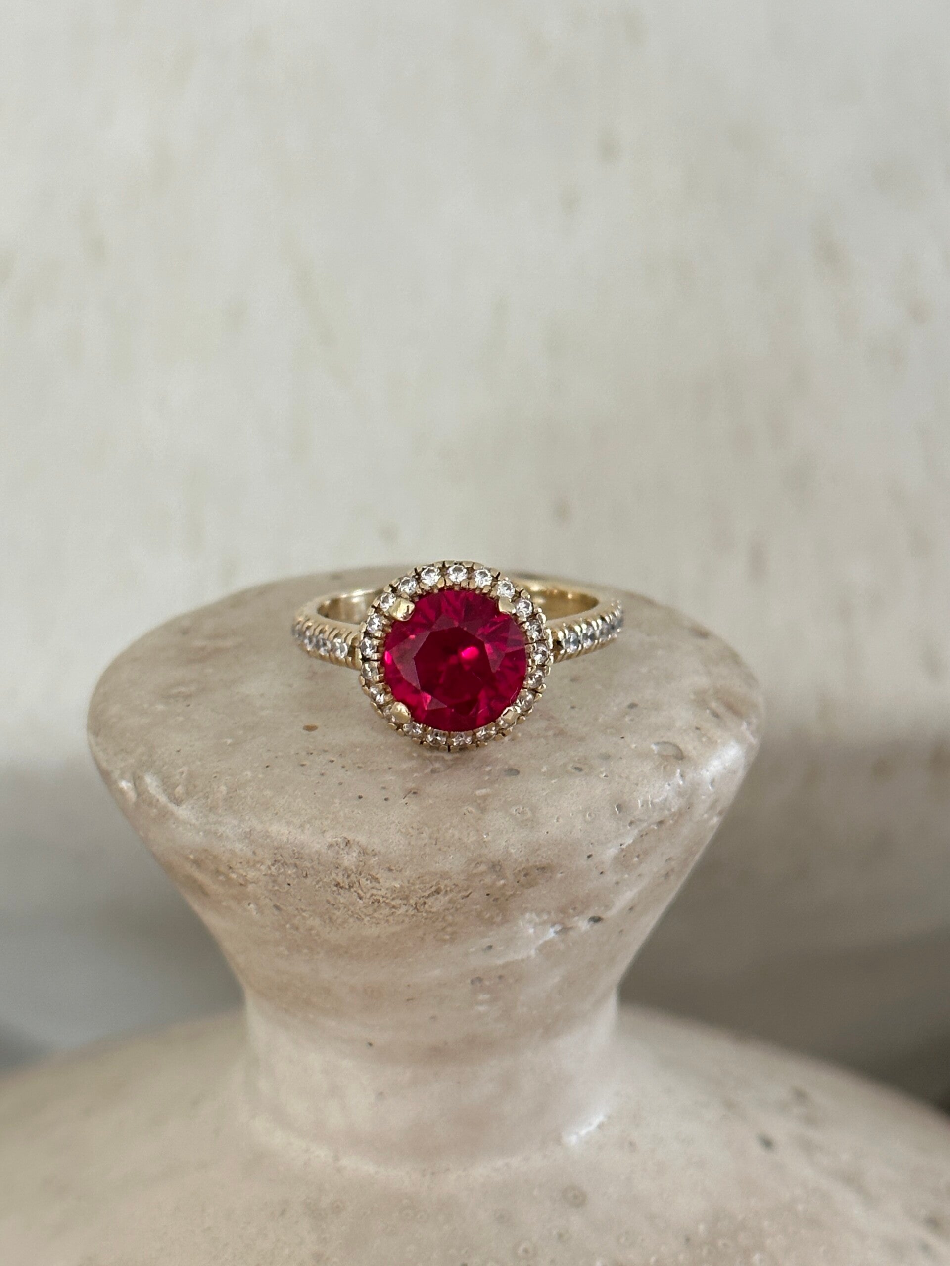 Chloé | 14ct Halo ring