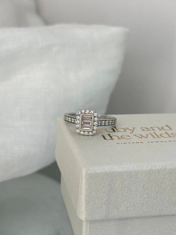 Geneviève | Platinum Diamond Cluster ring 0.50cts