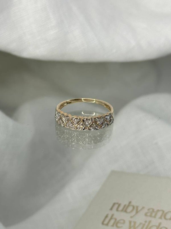 Josie | 9ct Diamond Heart ring