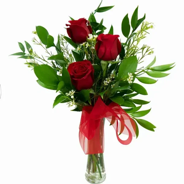 Three Roses Arrangement