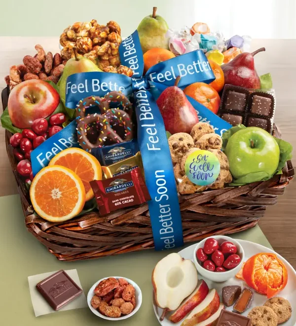 Get Well Soon Gift Basket
