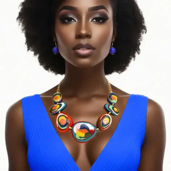 Necklace Vivid Multi Color Set