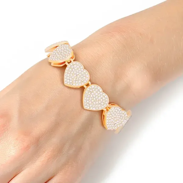 Gold Heart Bracelet