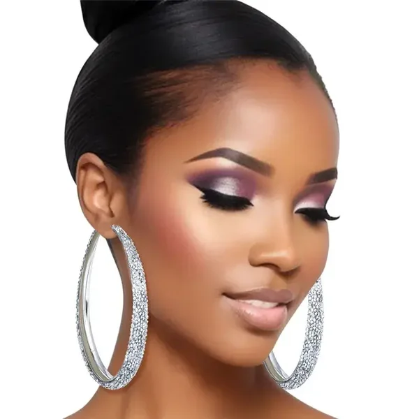 Silver Hoop Earrings