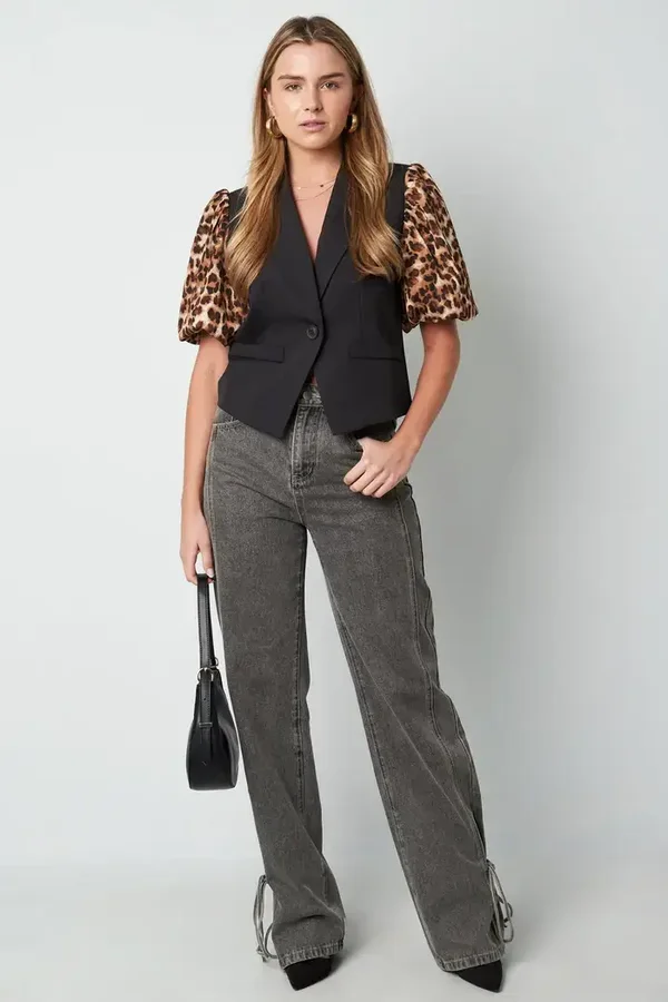 Blazer Panter korte mouwen