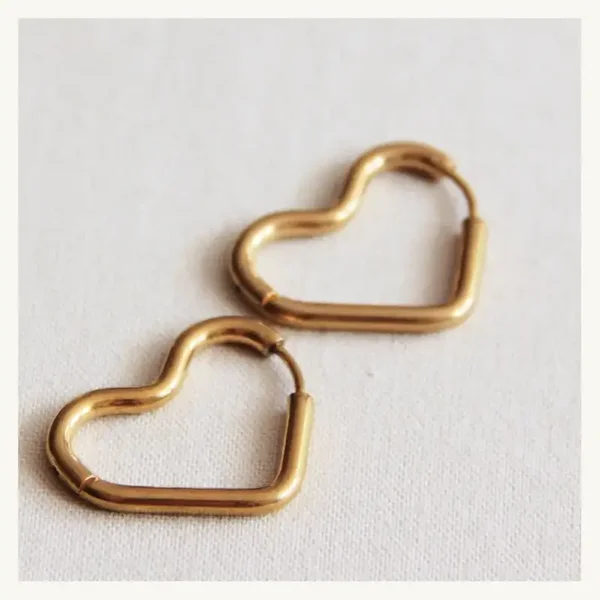 RVS harten creool "large"