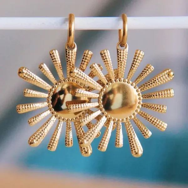 Statement oorbel "SUN'