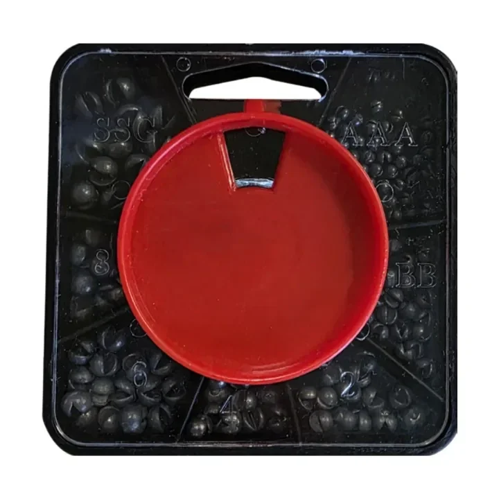 Boite de plombs 7 cases Truite