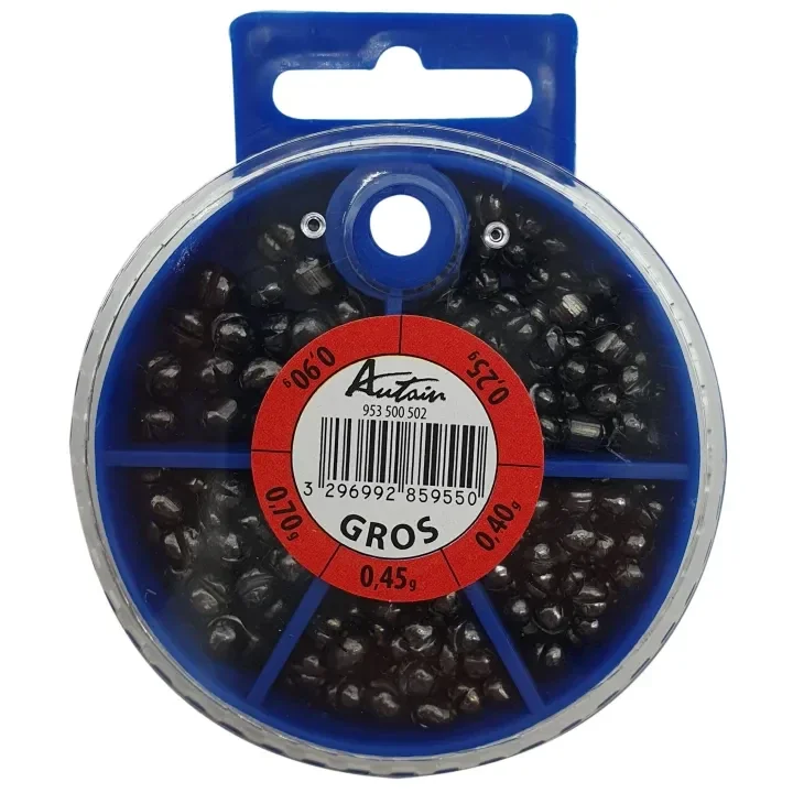 Boite de plombs 5 cases gros