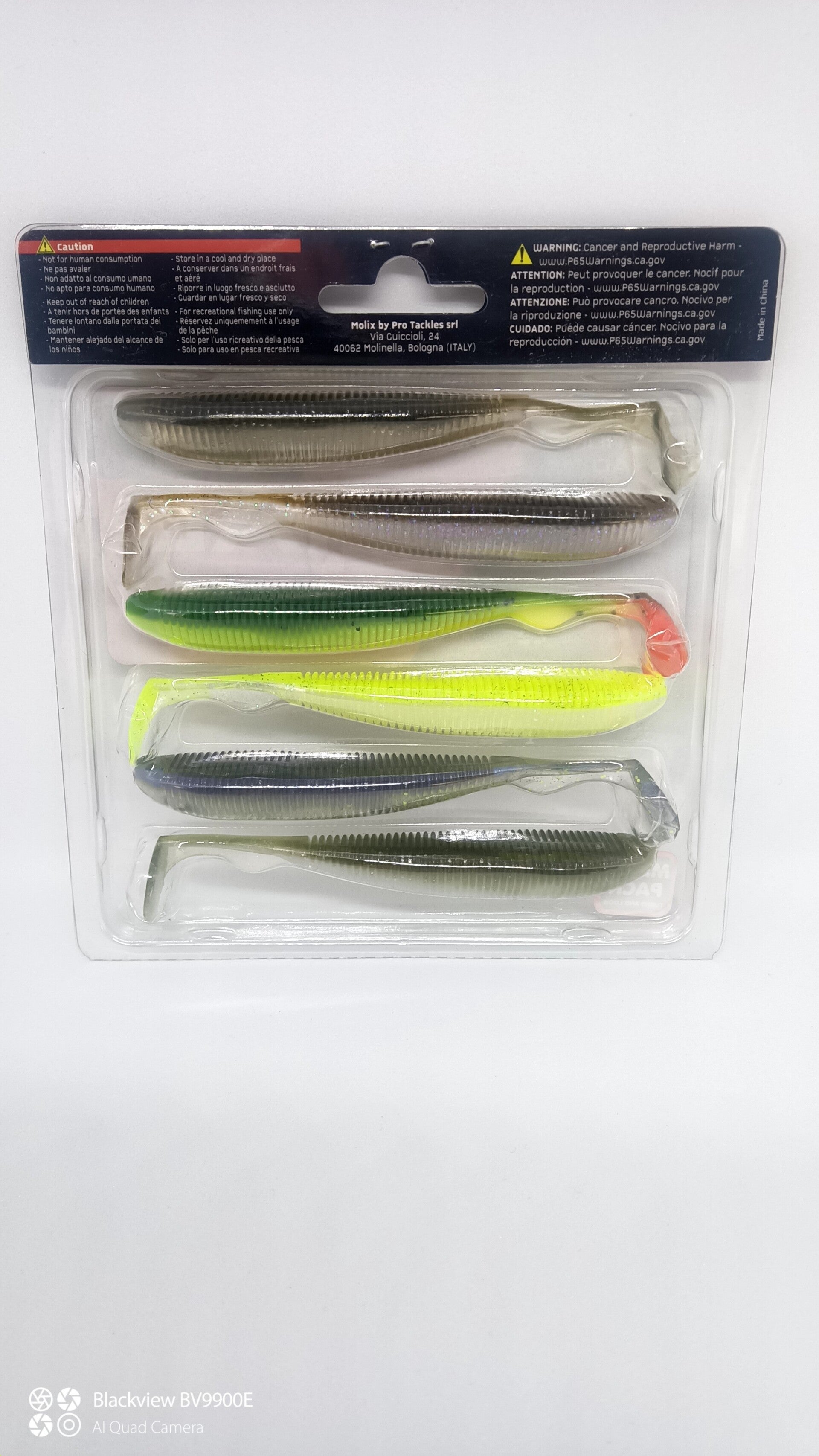 Leurres souples Molix RA Shad 4.5"