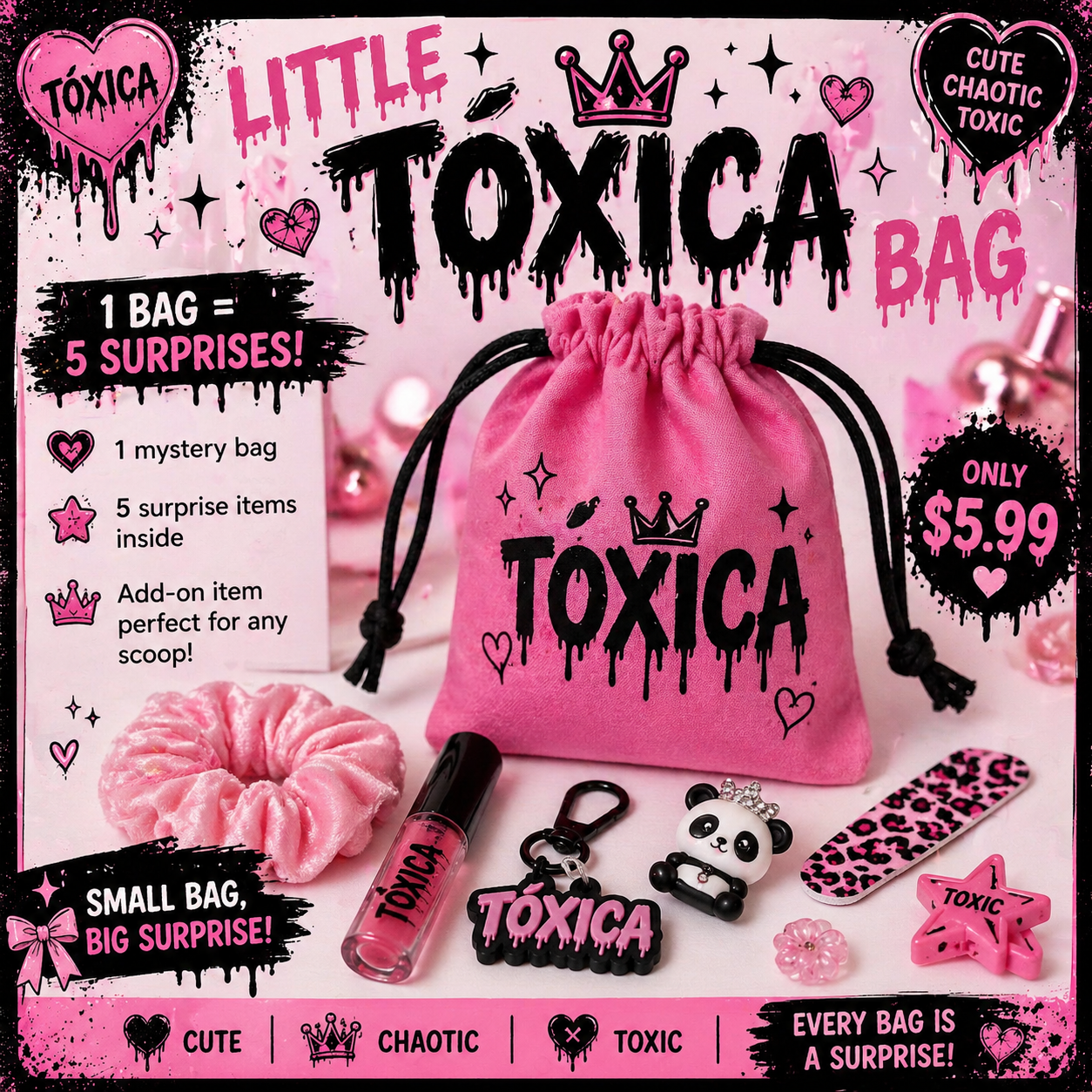 Little Toxicas Bag